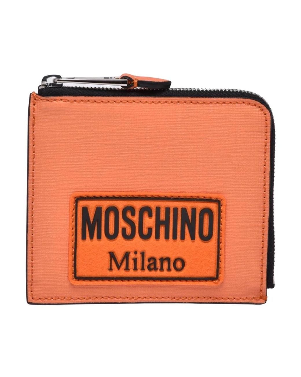 Wallets & Cardholders Moschino de hombre de color Orange