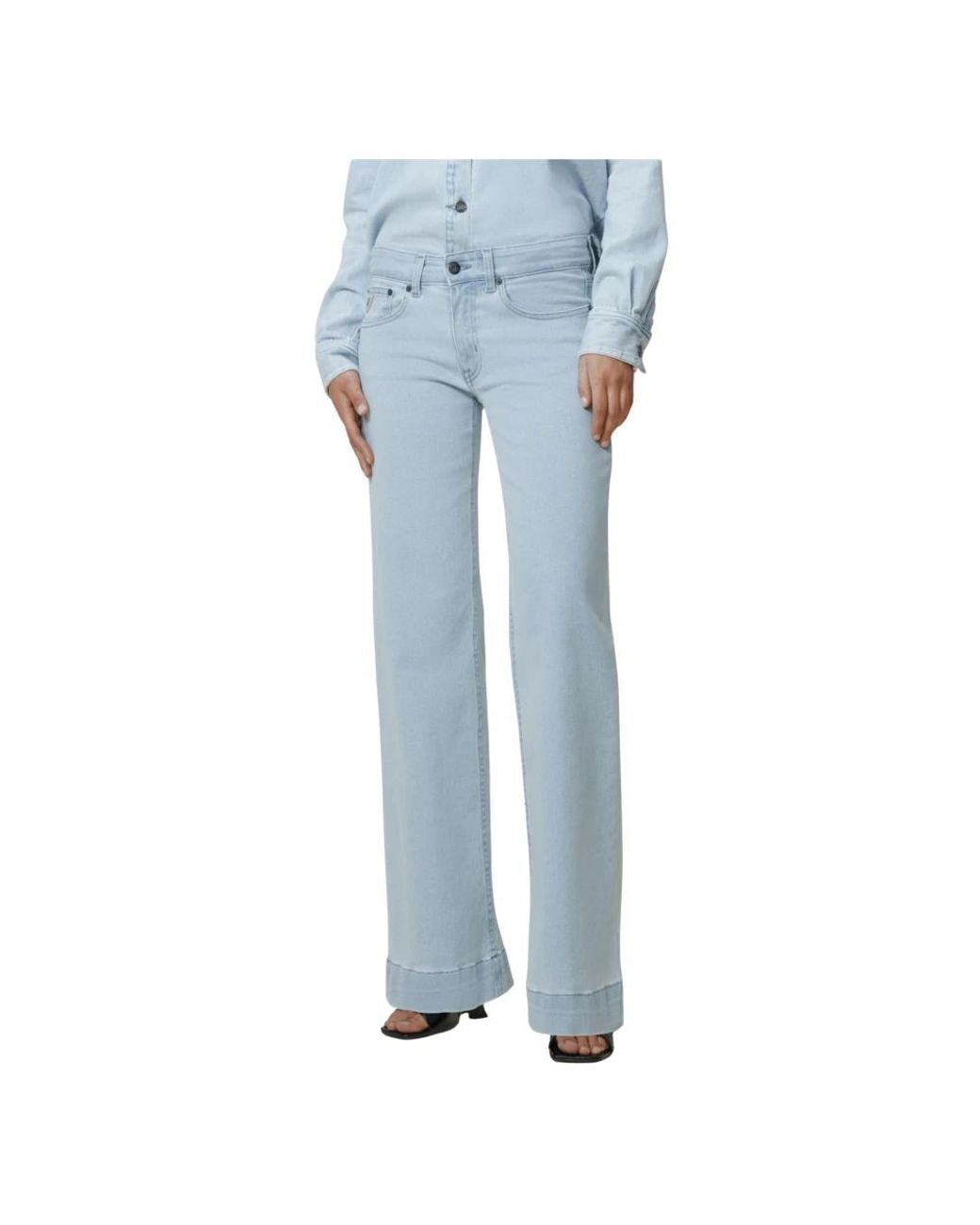 Lois Jeans ,Blauw ,Katoen Lorna in het Blue