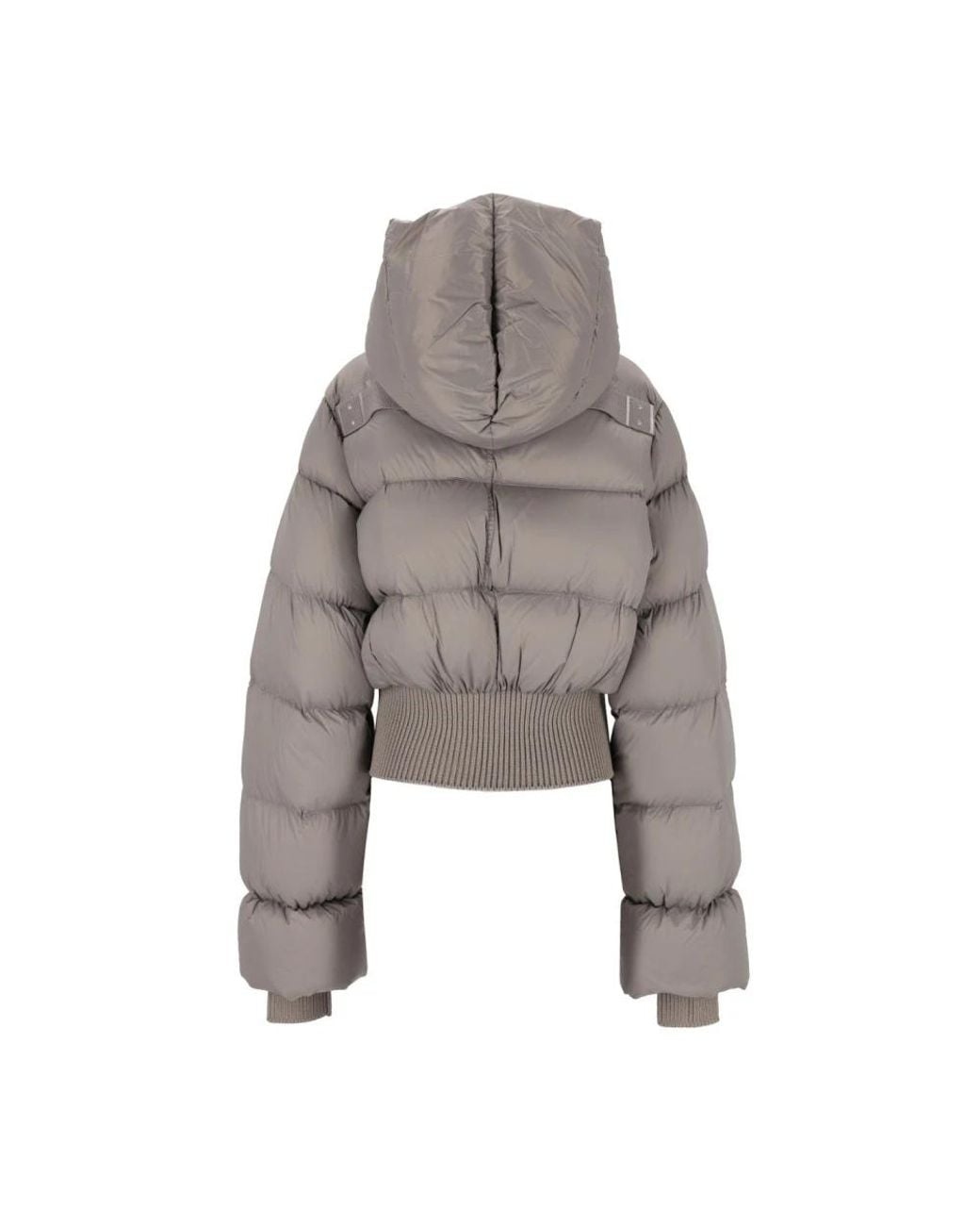 Rick Owens Gray Winter Jackets