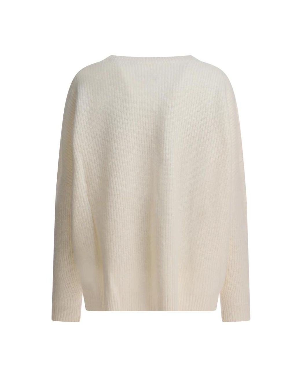 Max & Moi White Round-Neck Knitwear