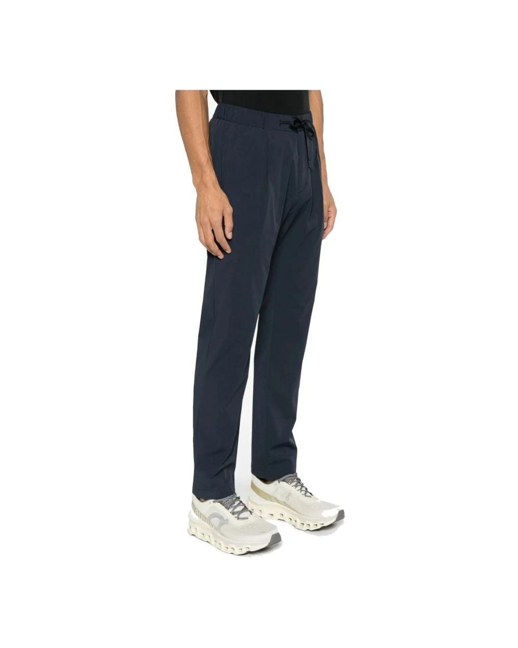 Herno Blue Slim-Fit Trousers for men