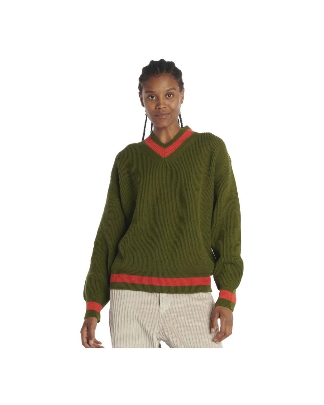 Sofie D'Hoore Green V-Neck Knitwear