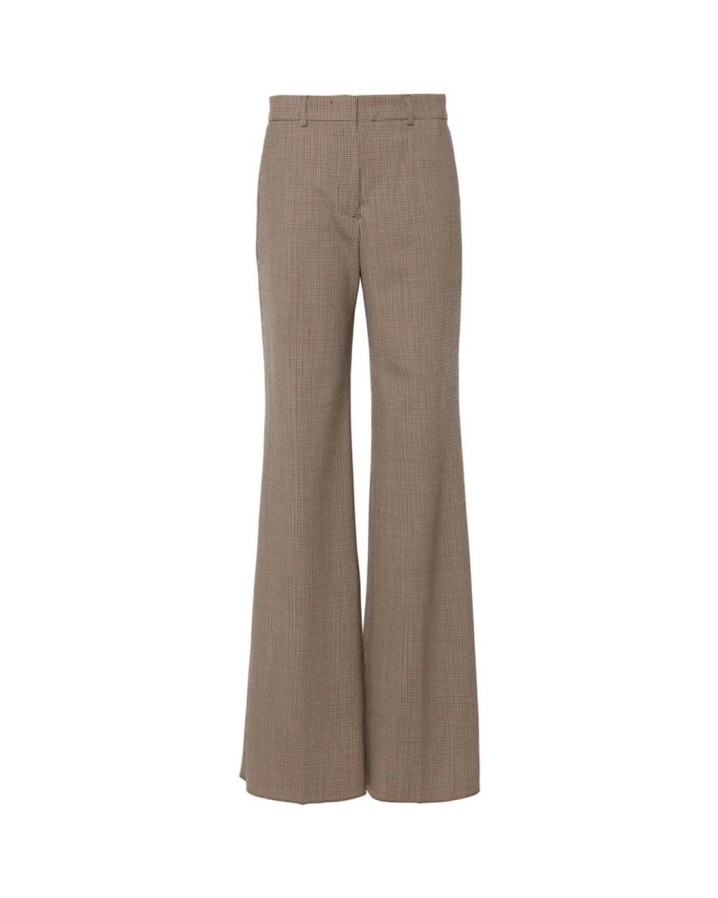Sportmax Brown Wide Trousers