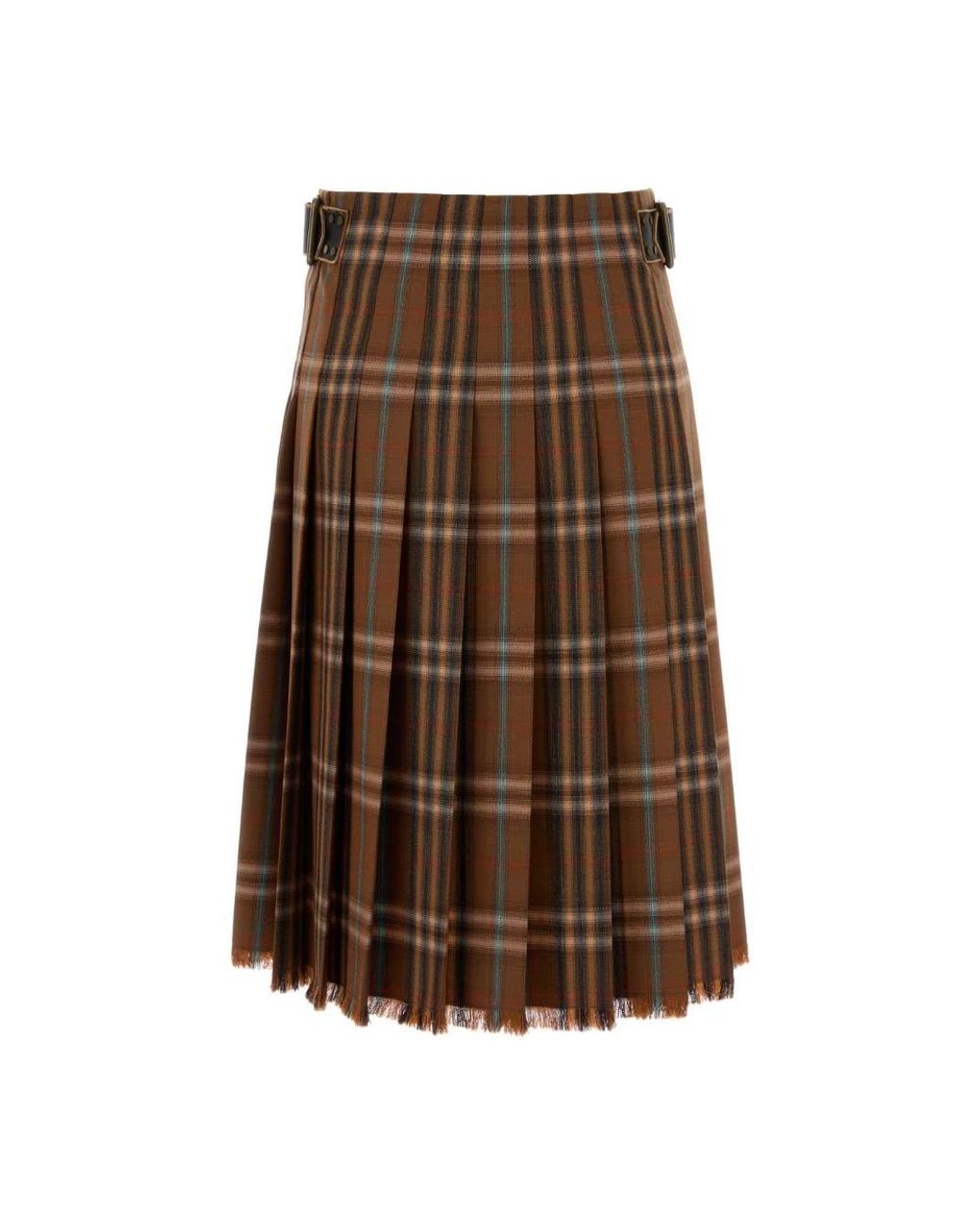 Burberry Brown Midi Skirts
