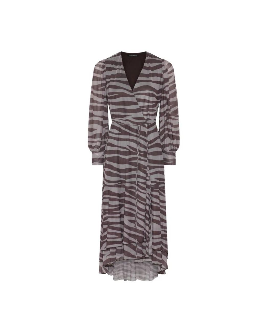 Wrap Dresses Bruuns Bazaar de color Gray