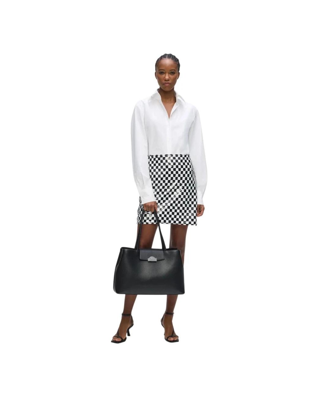 Karl Lagerfeld Black Shopping Bags