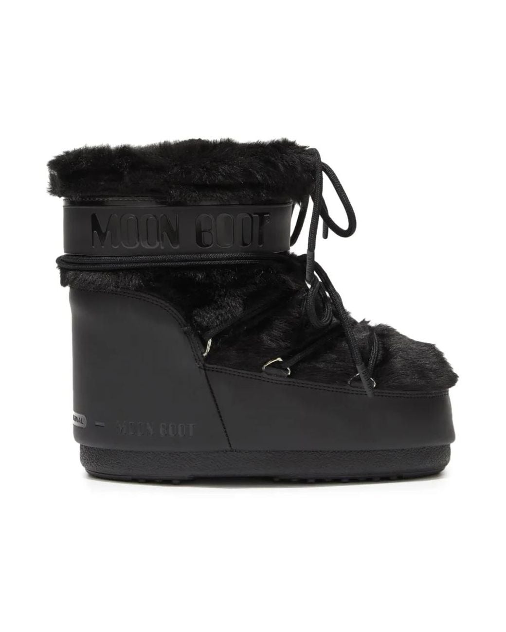 Moon Boot Black Winter Boots