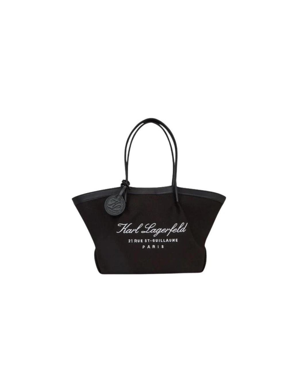 Karl Lagerfeld Black Shopping Bags