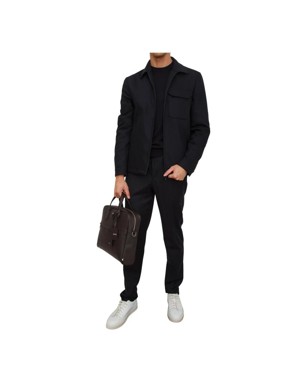 Light Jackets Corneliani de hombre de color Black