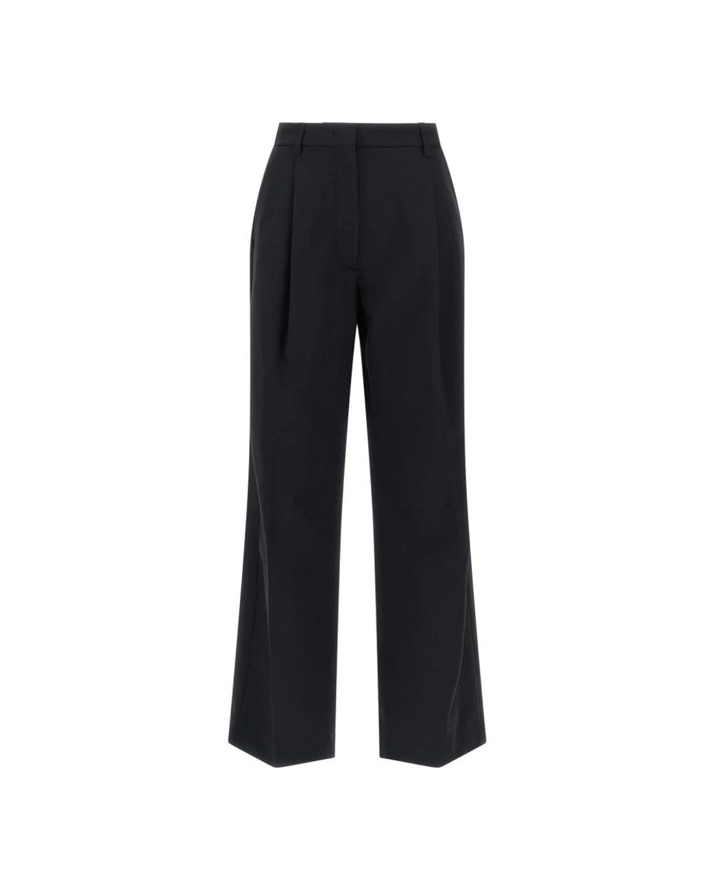 Thelatest Black Wide Trousers