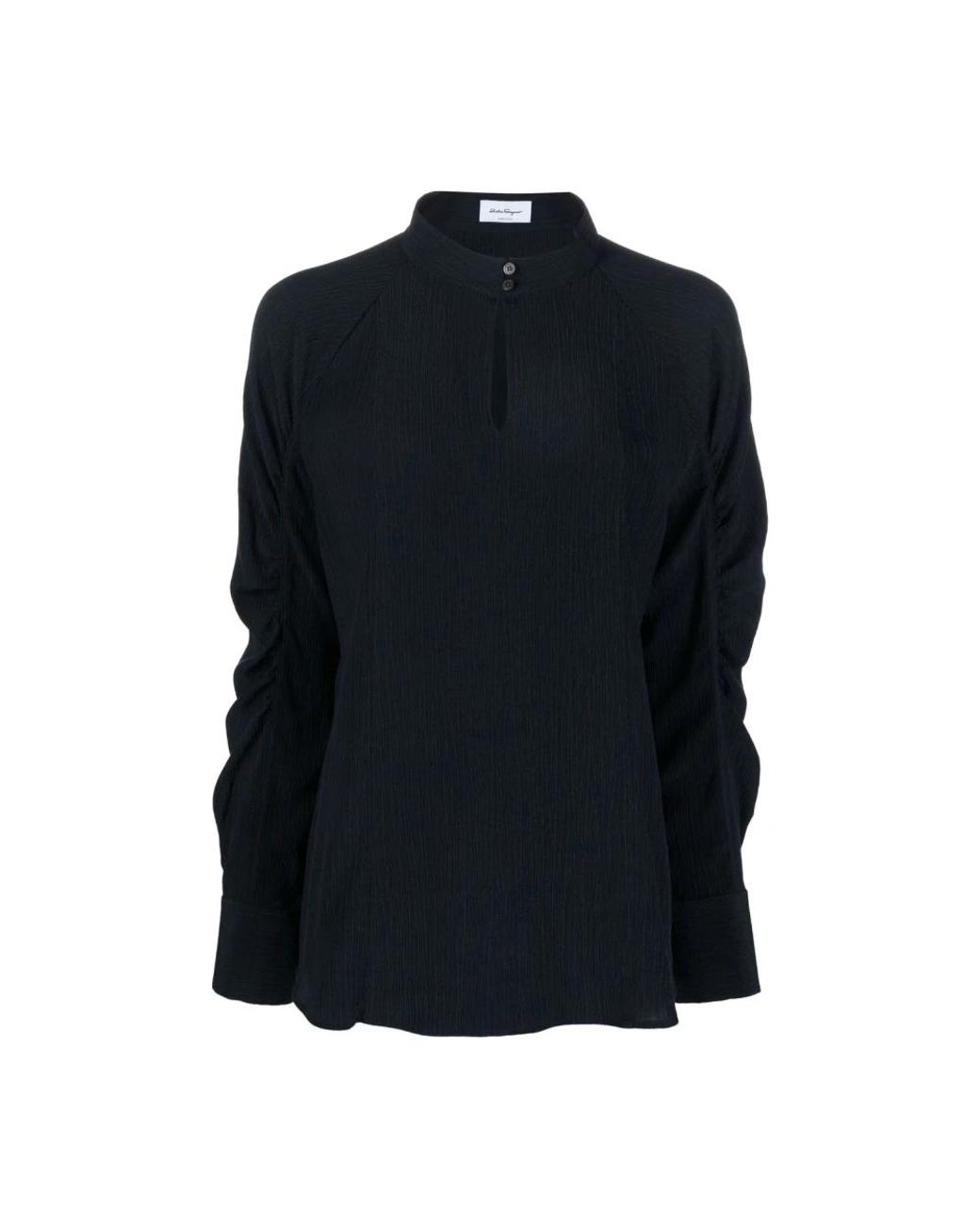 Ferragamo Blue Blouses