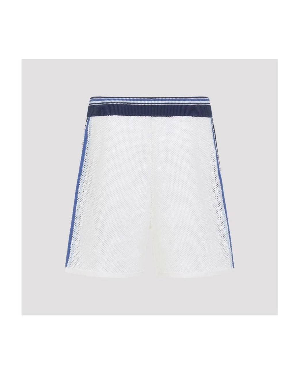 Casablanca Blue Casual Shorts for men