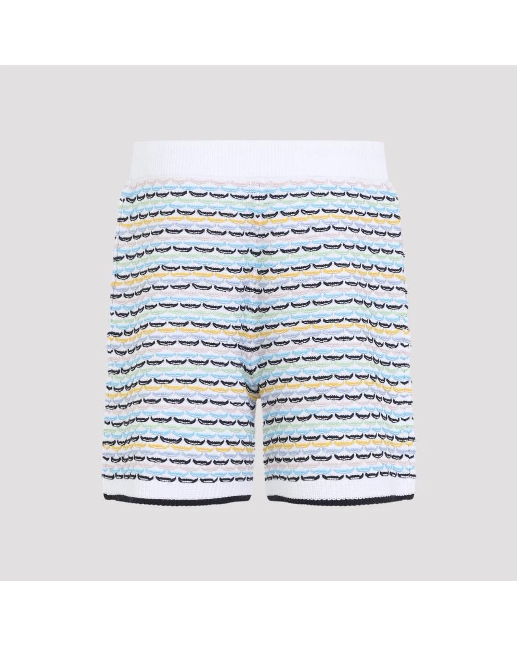 Casablanca Blue Casual Shorts for men