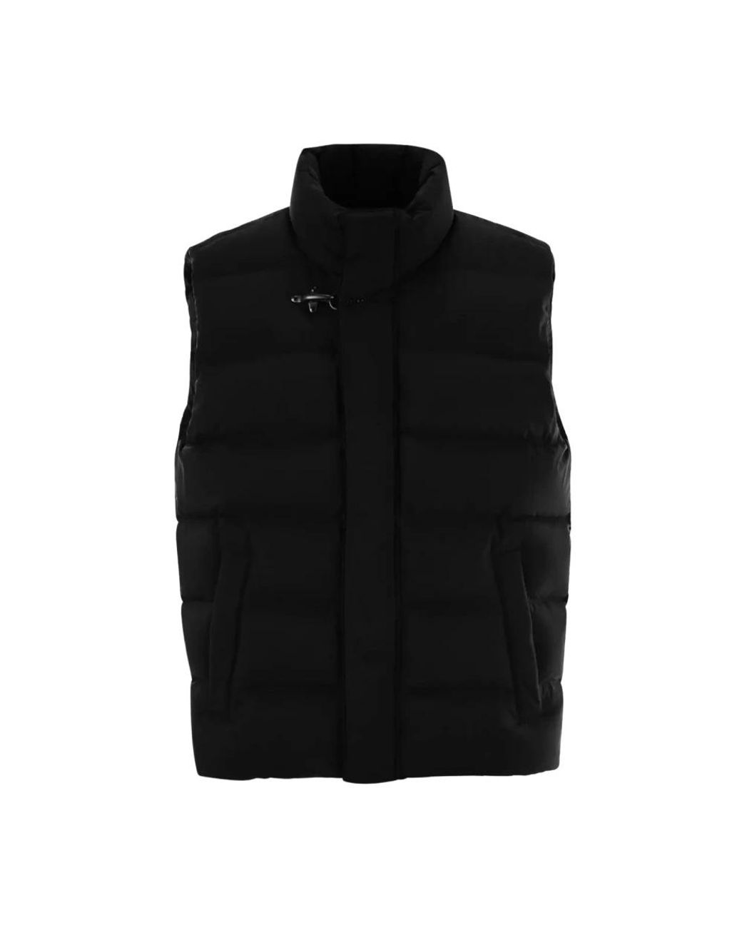 Fay Black Waistcoats for men