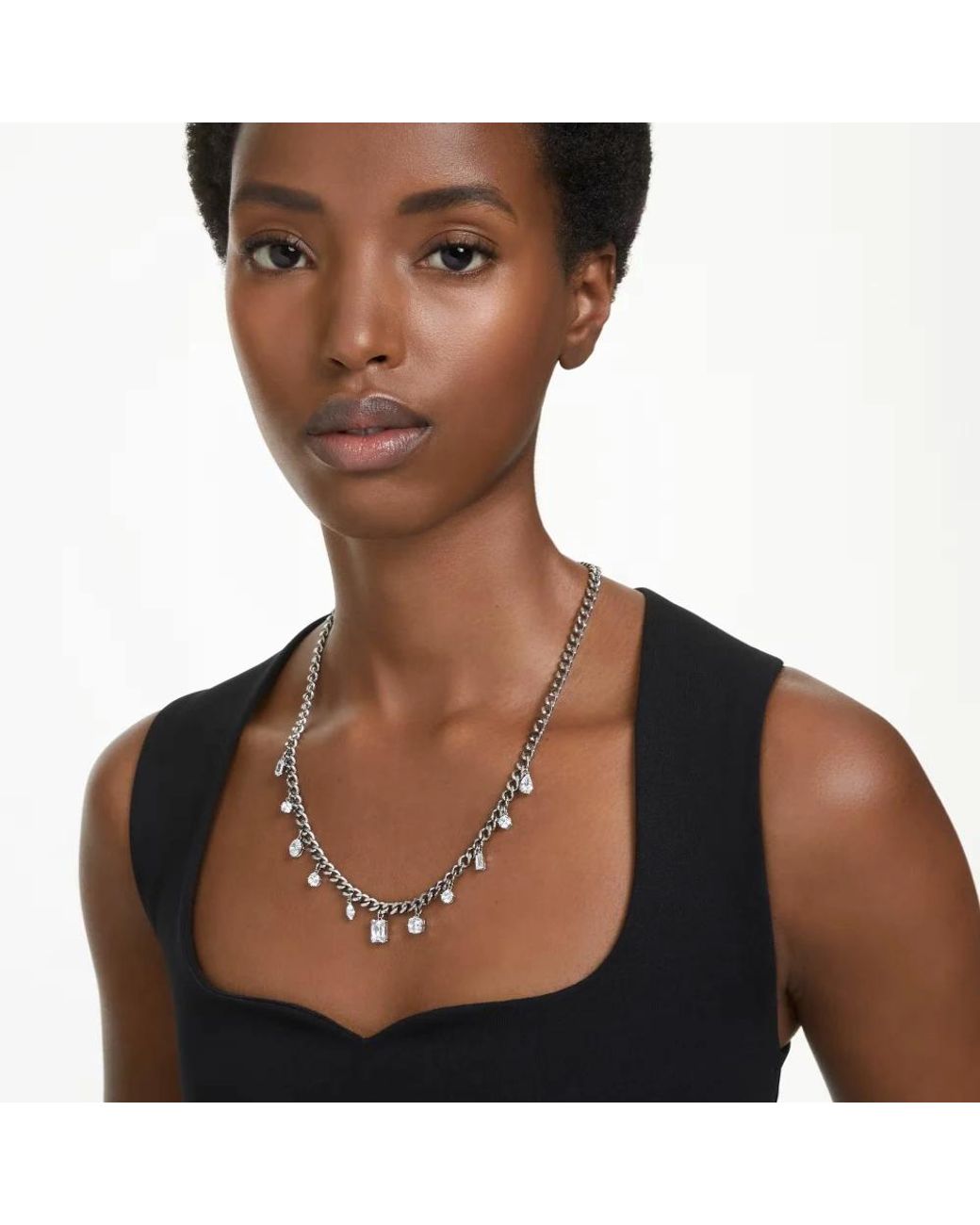 Swarovski Metallic Imber Halskette