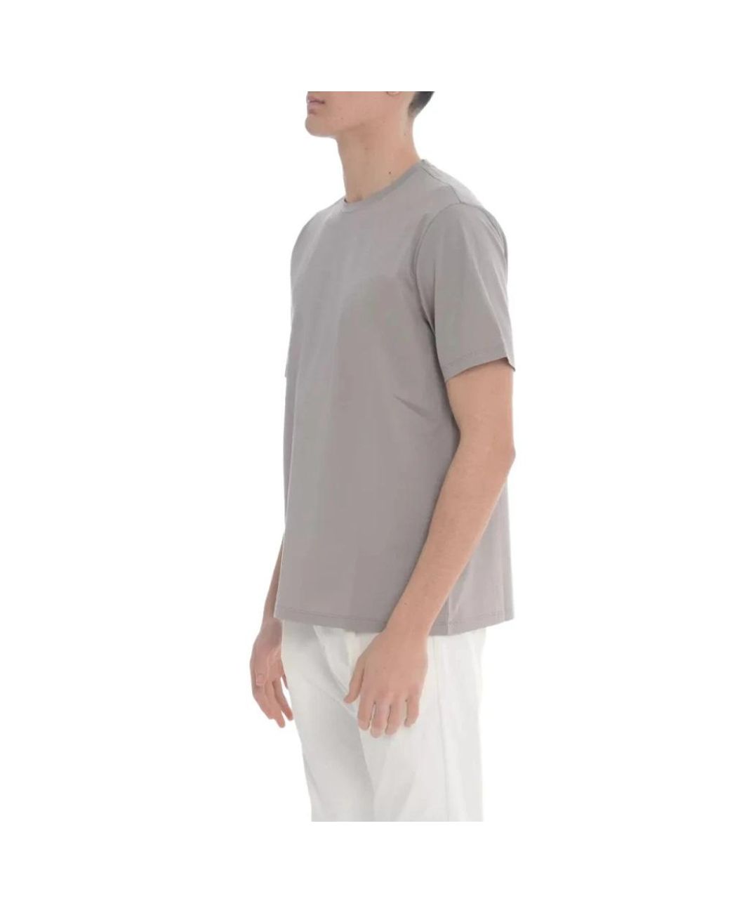 Herno Gray T-Shirts for men