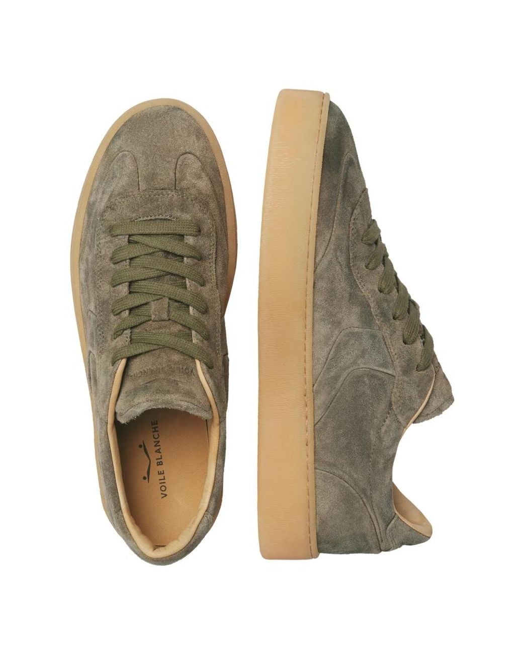 Voile Blanche Brown Sneakers for men