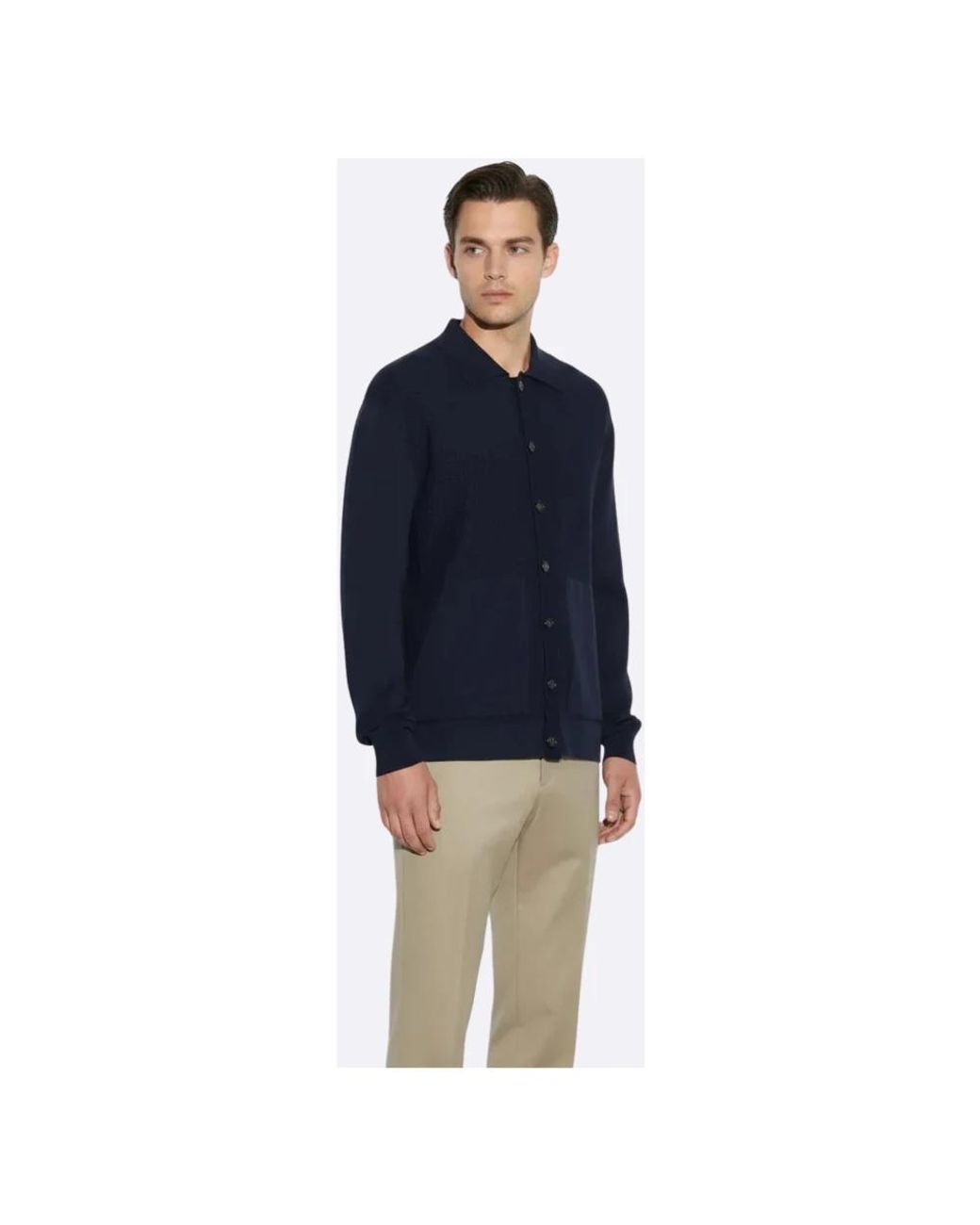 Paolo Pecora Blue Cardigans for men