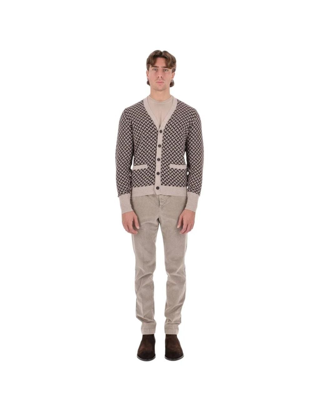 Drumohr Brown Cardigans for men