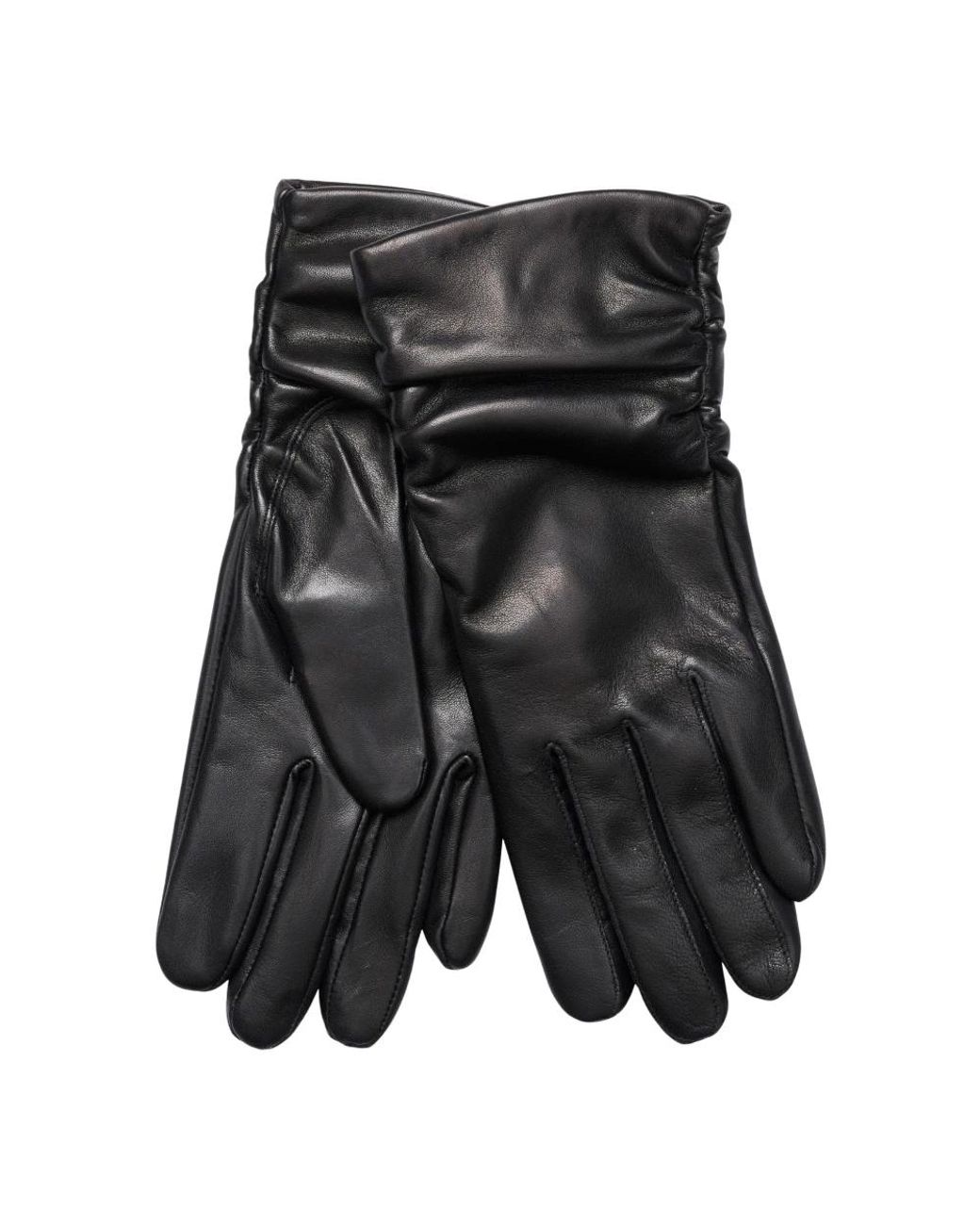 Notyz Black Lederhandschuhe