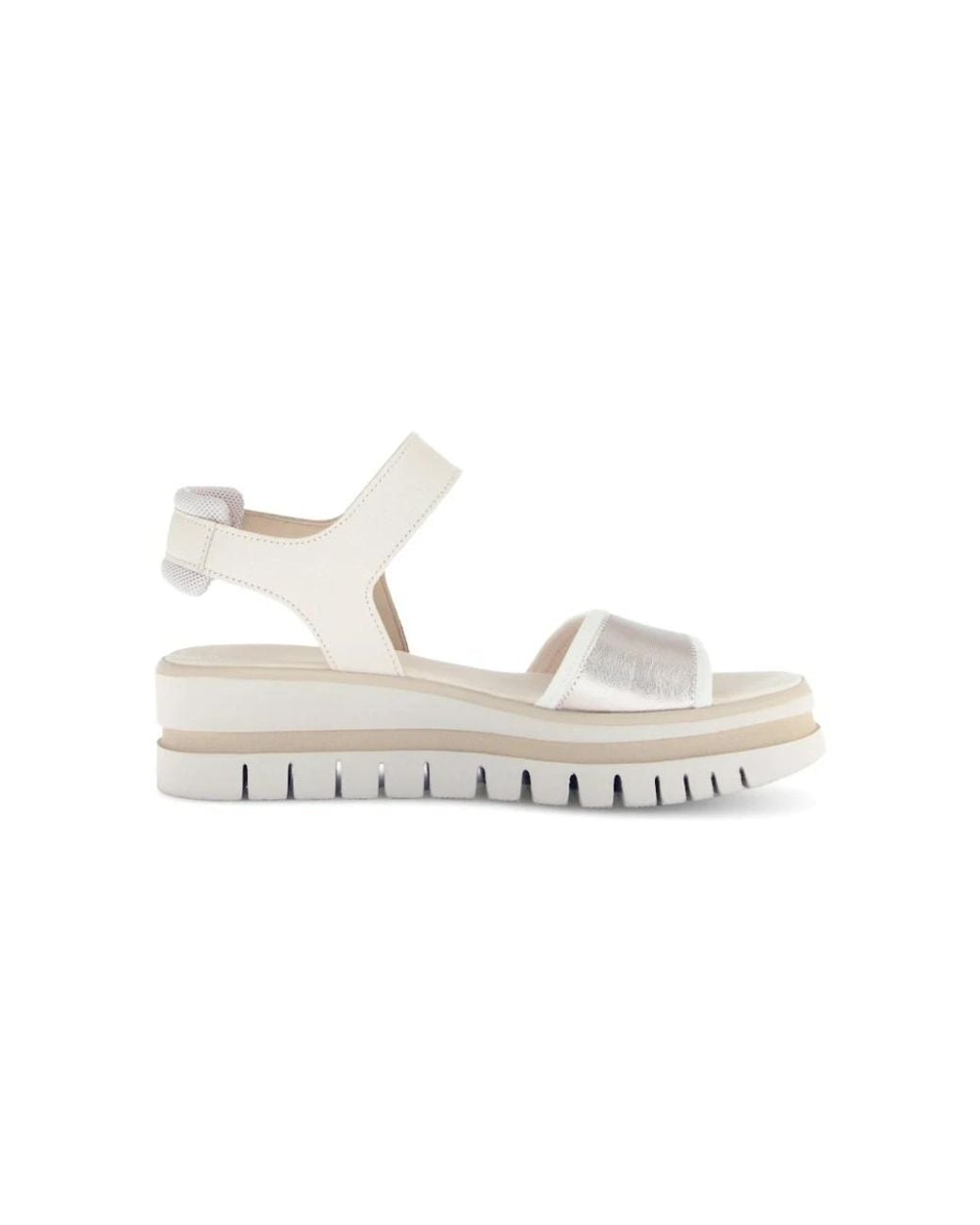 Gabor White Sandalen