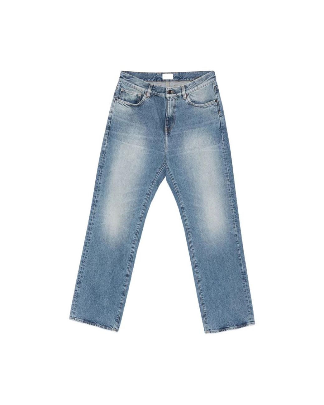 BLK DNM Blue Straight Fit Jeans for men