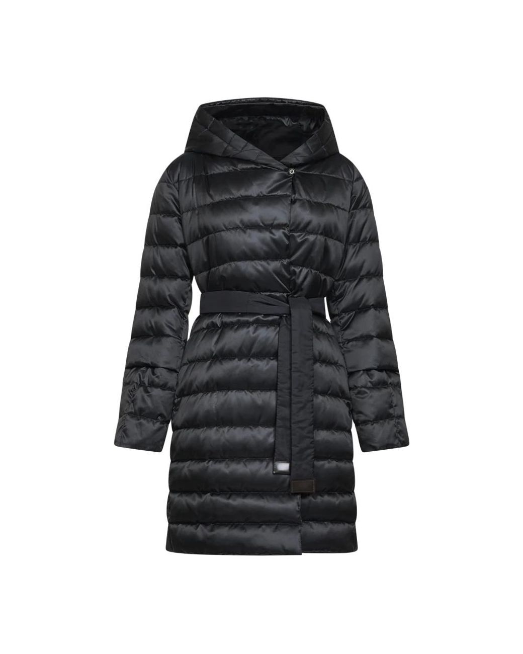 Max Mara The Cube Coat in het Black