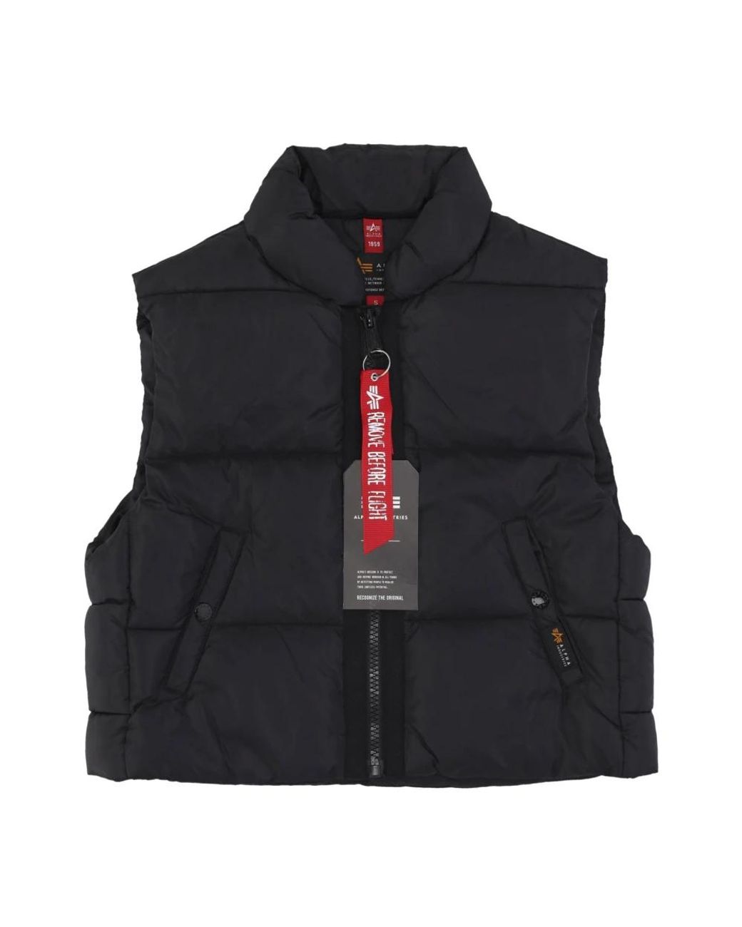 Vests di Alpha Industries in Black