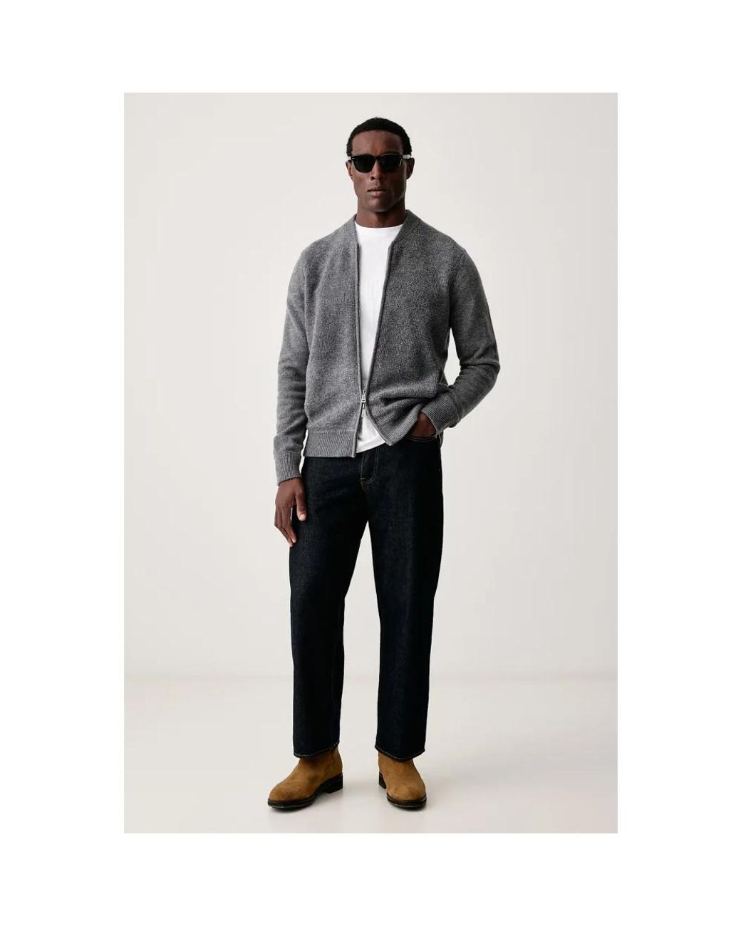 Cardigans Mos Mosh de hombre de color Gray