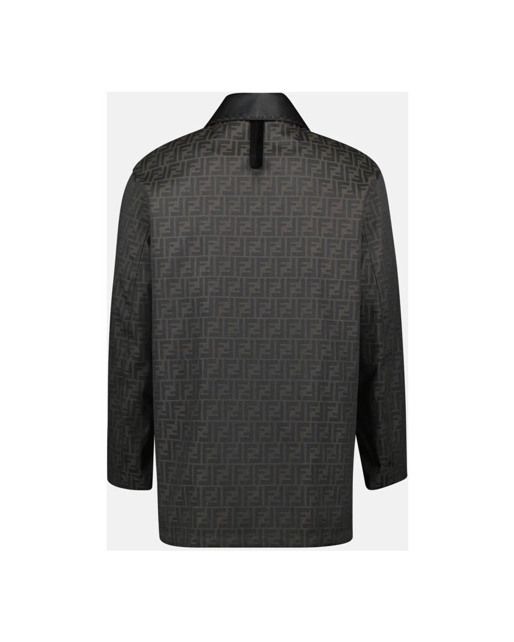 Fendi Black Light Jackets for men
