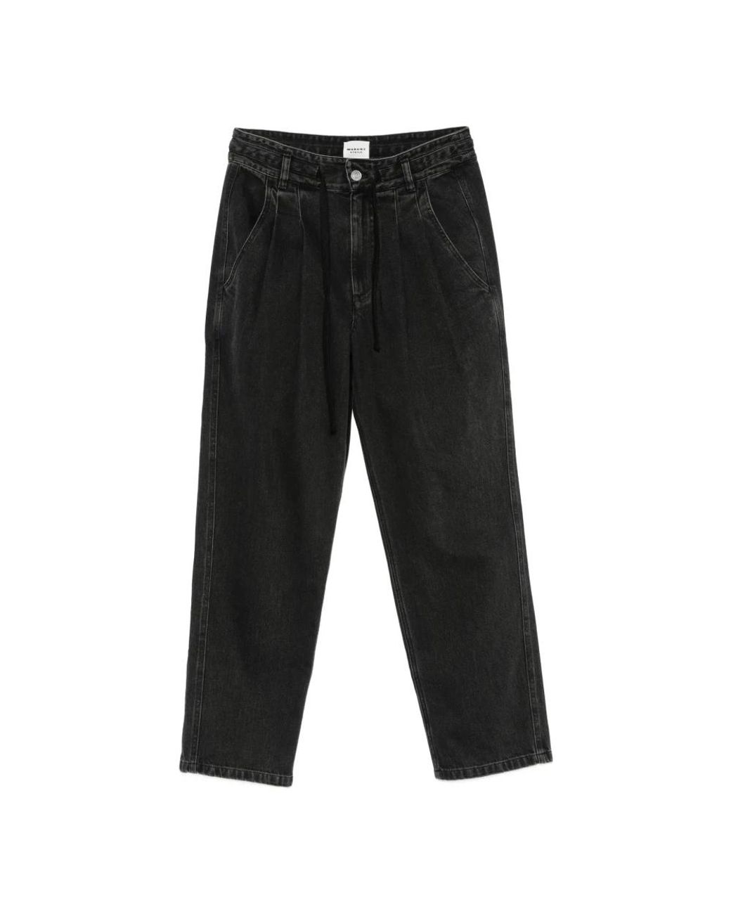 Isabel Marant Black Loose Fit Jeans