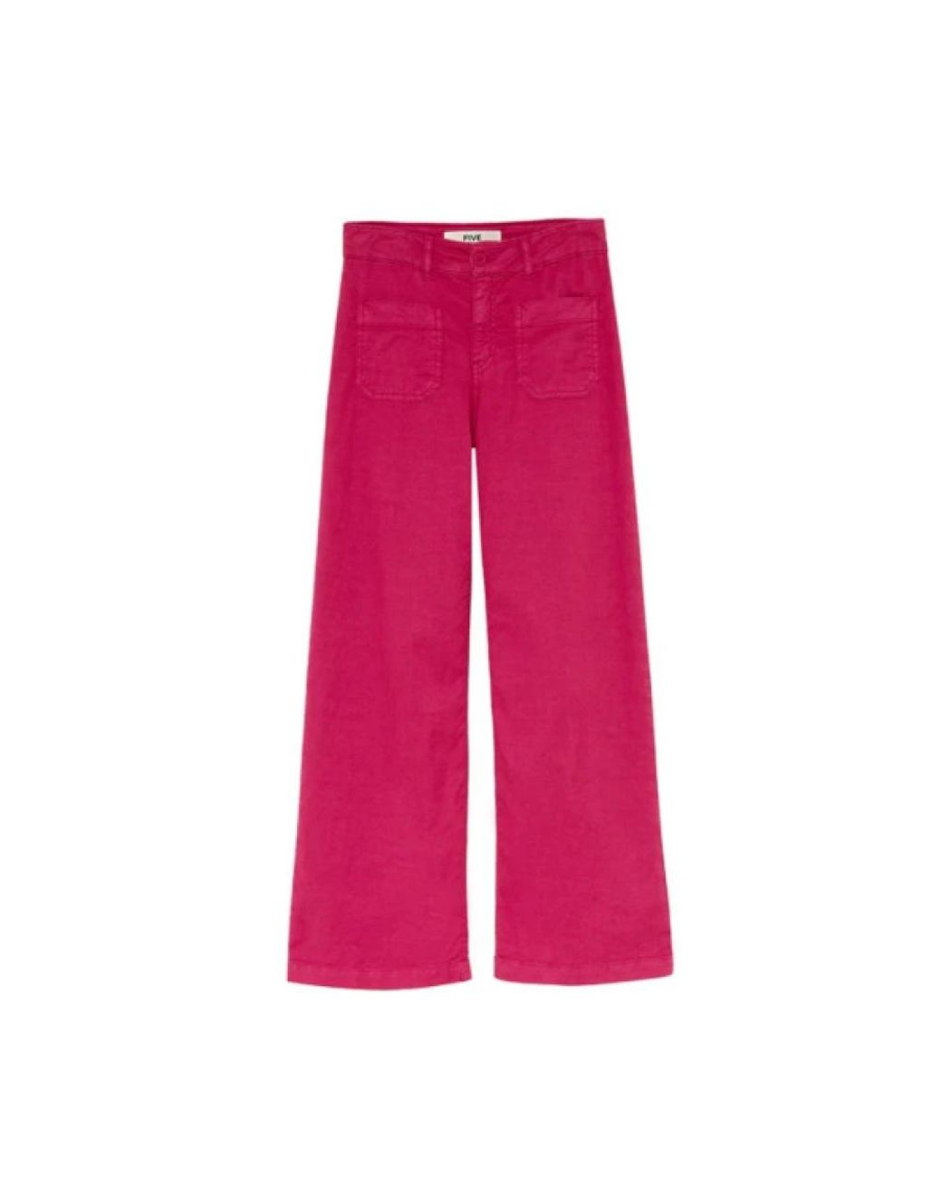 Five Jeans Red Wide Trousers