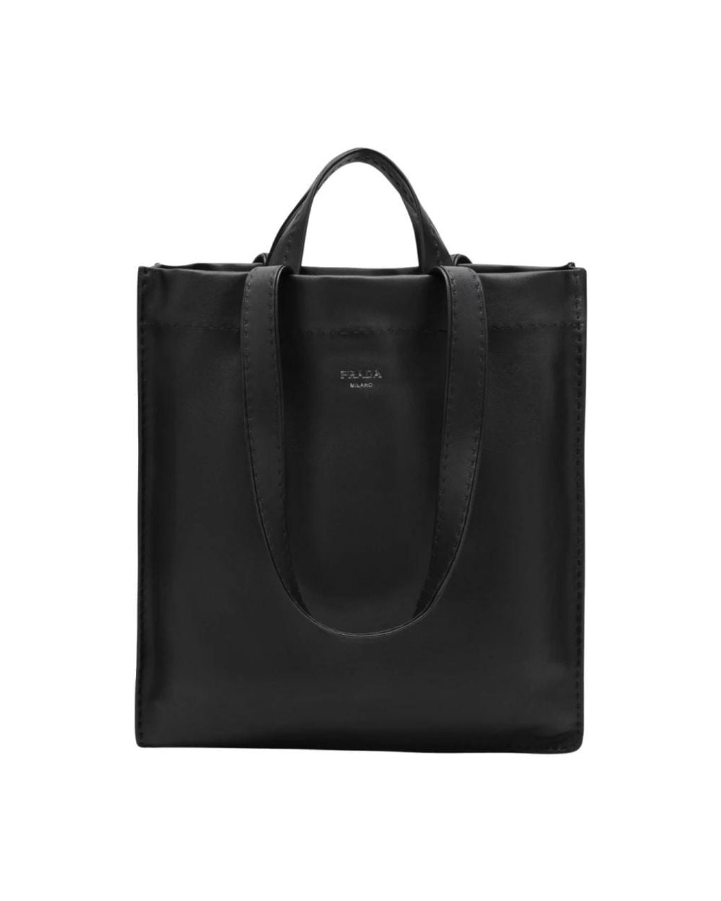 Prada Black Shopping Bags for men