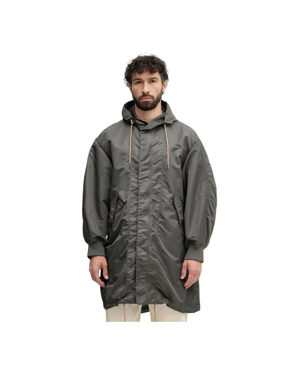 Rain Jackets ARMANI EXCHANGE de hombre de color Gray