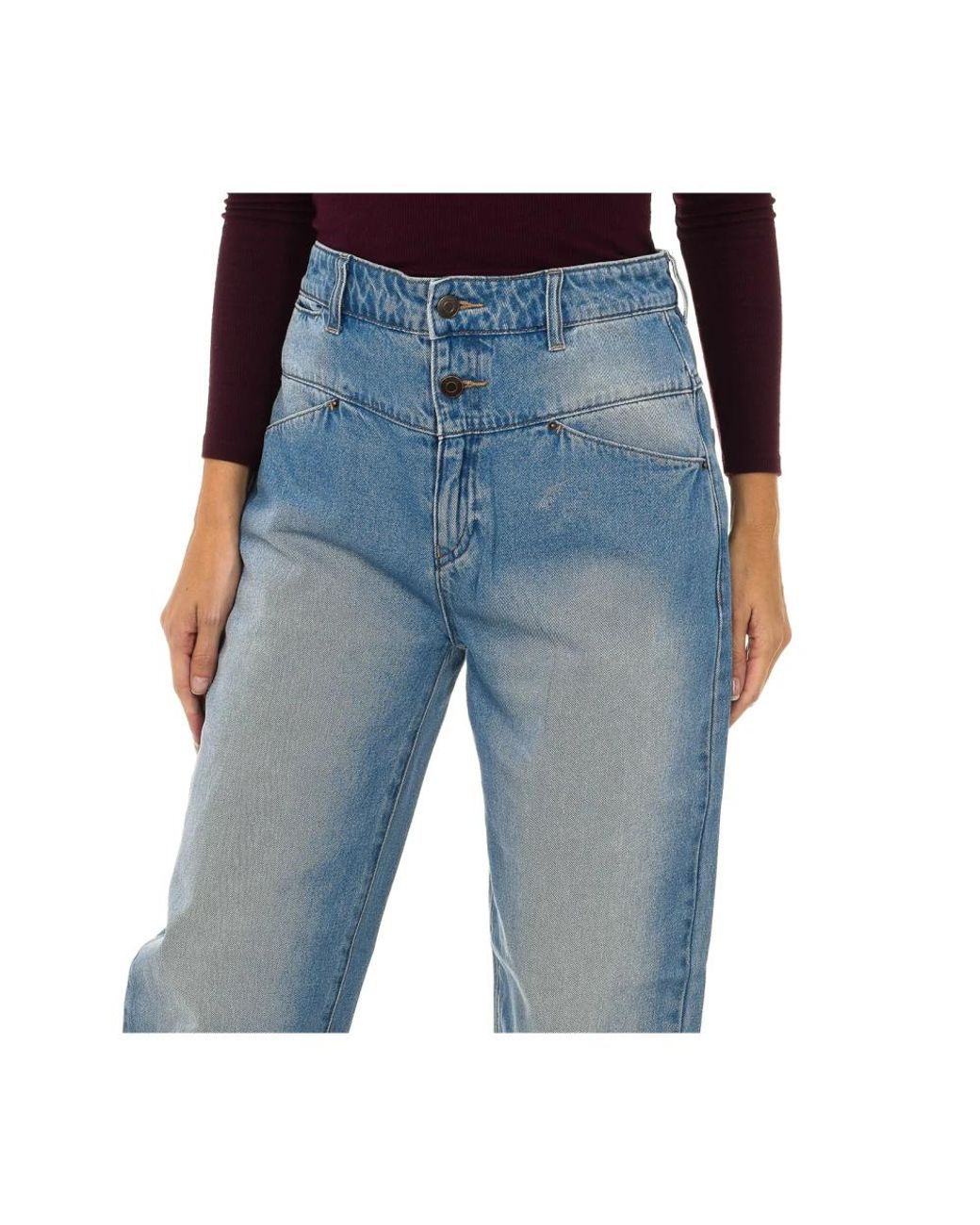 Armani Jeans Blue Straight Fit Jeans