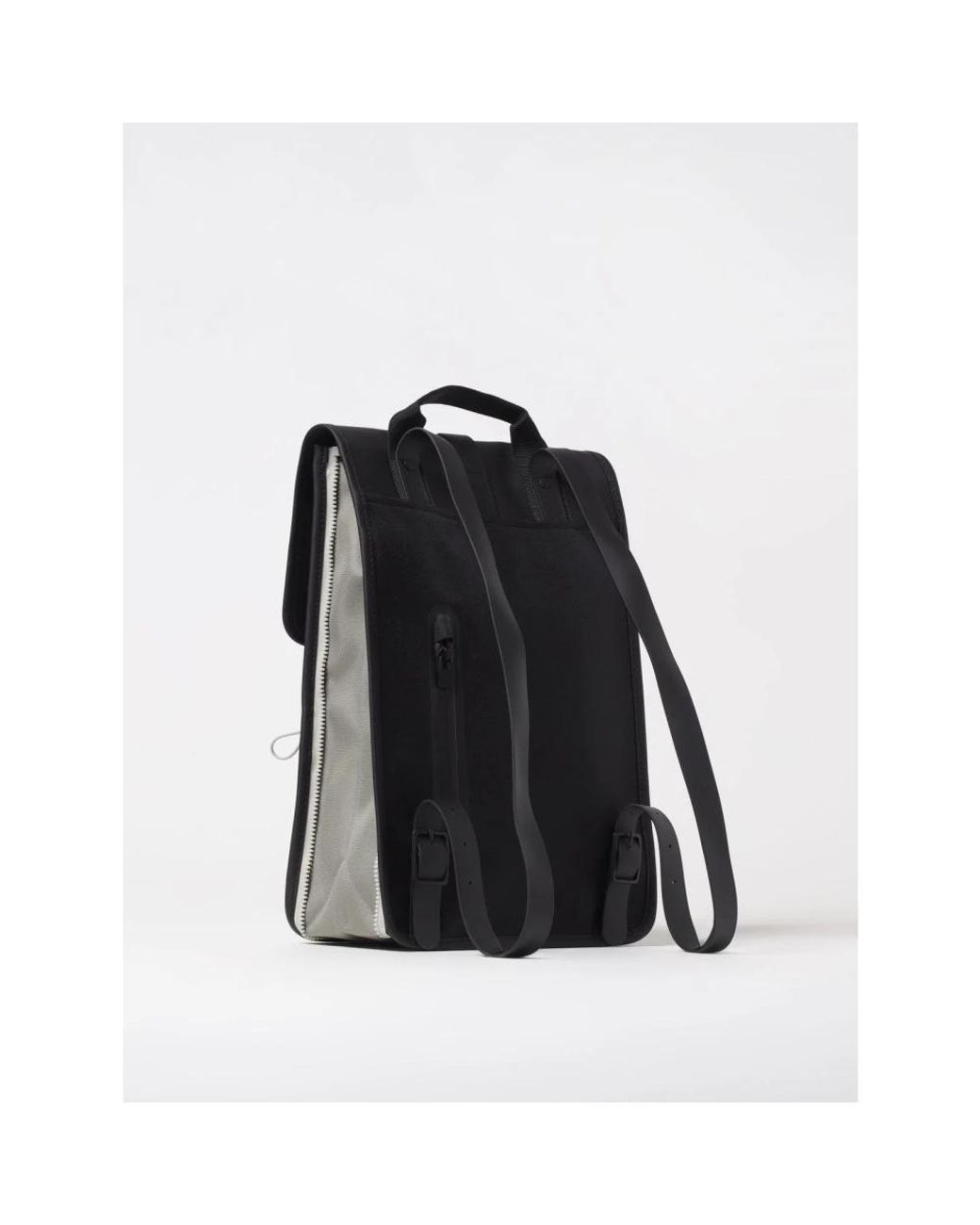 Rains Black Backpacks for men