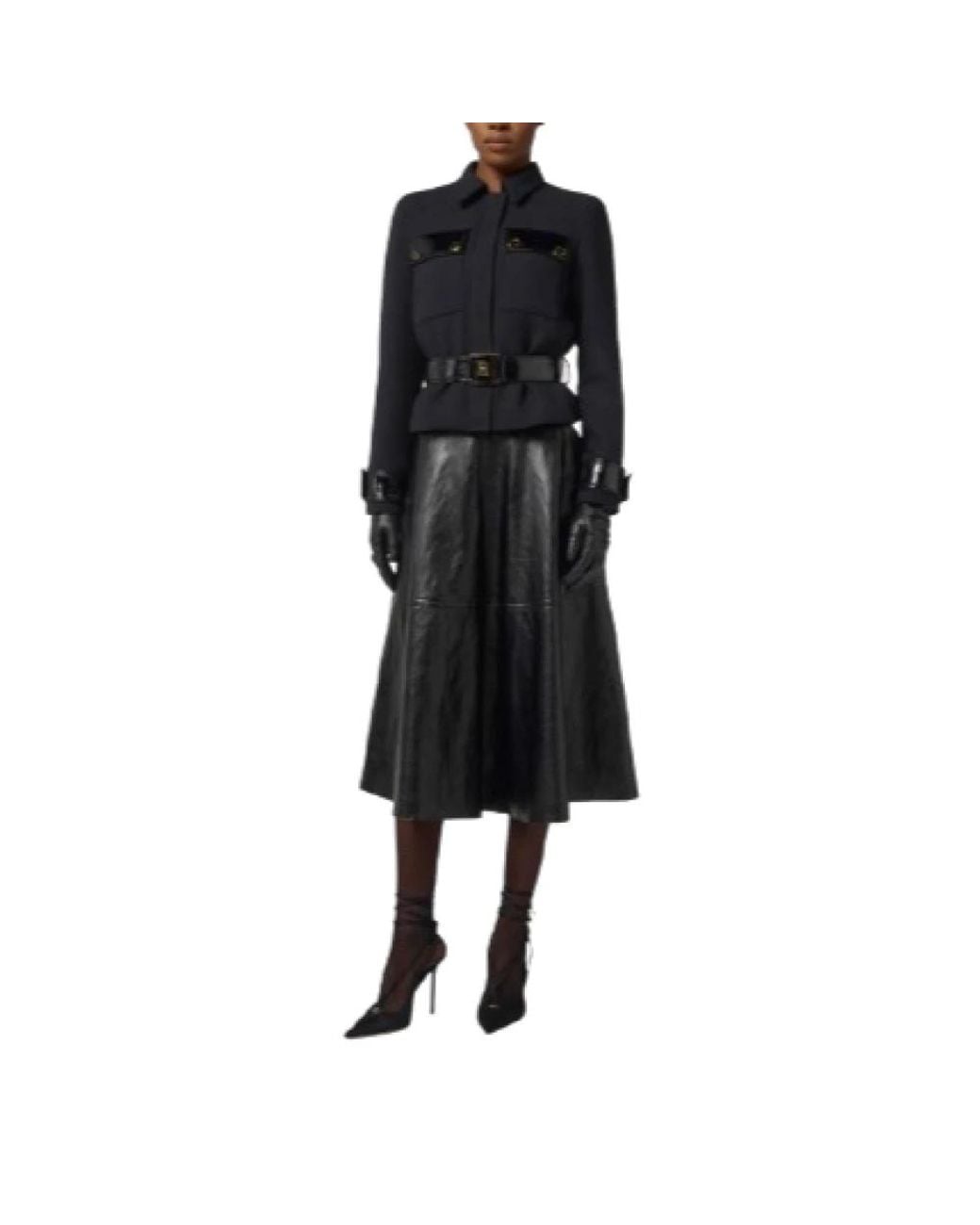 Elisabetta Franchi Blue Light Jackets