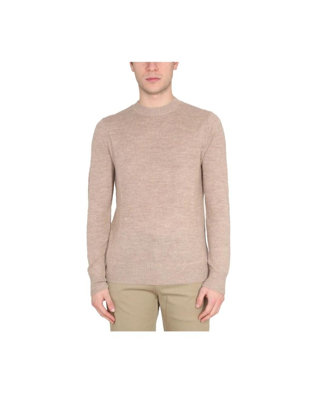 Ballantyne Natural Round-Neck Knitwear for men