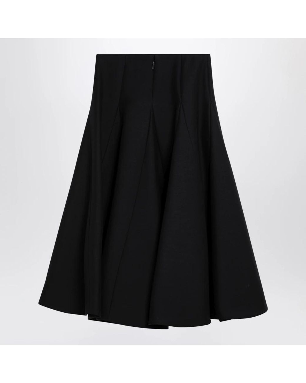 Valentino Garavani Black Midi Skirts