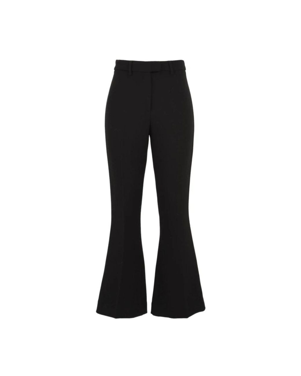 L'Autre Chose Black Wide Trousers