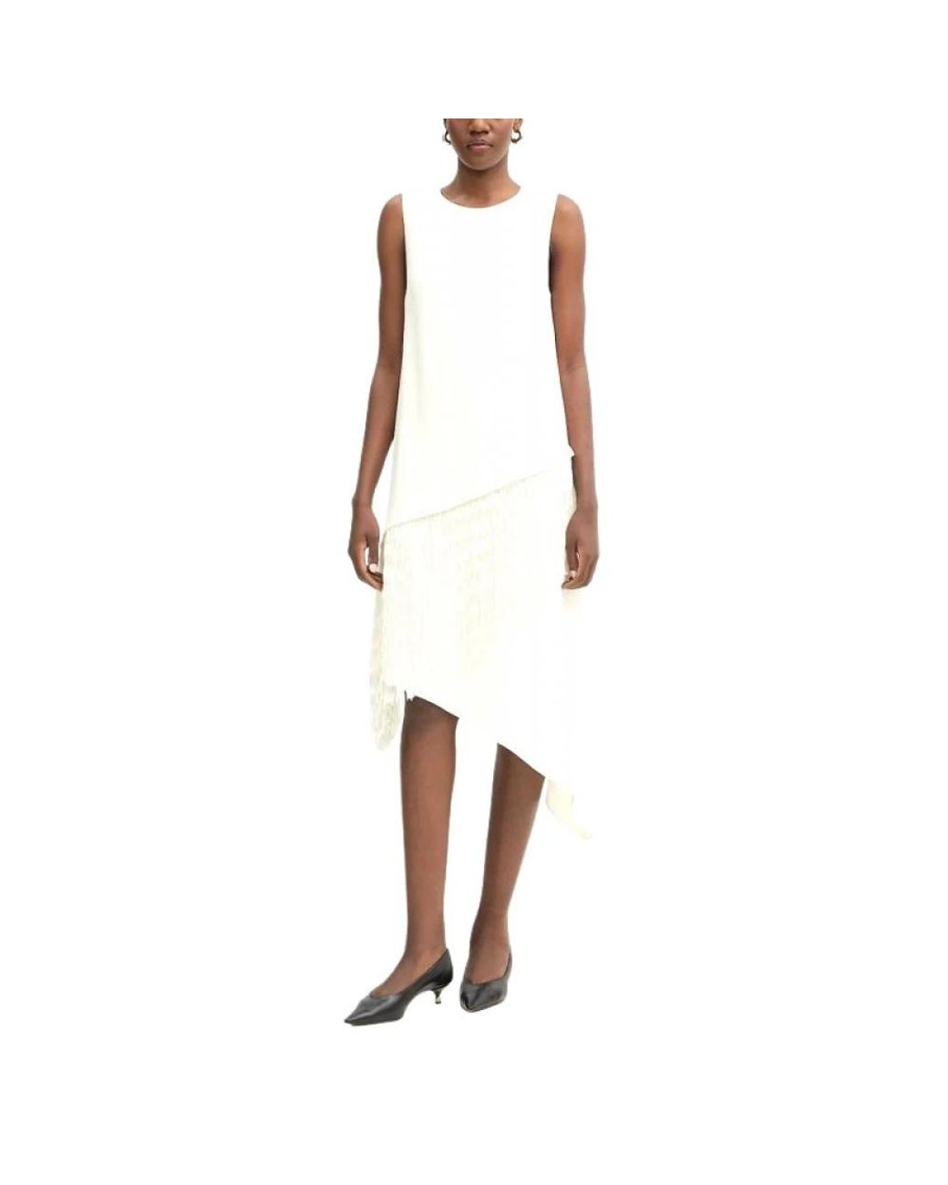 Boss White Midi Dresses