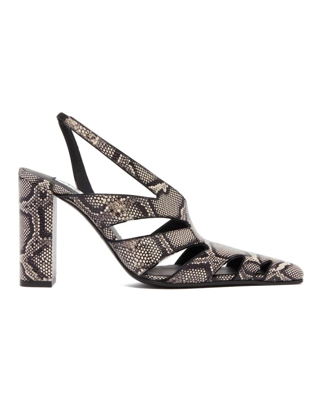Alaïa Metallic High Heel Sandals