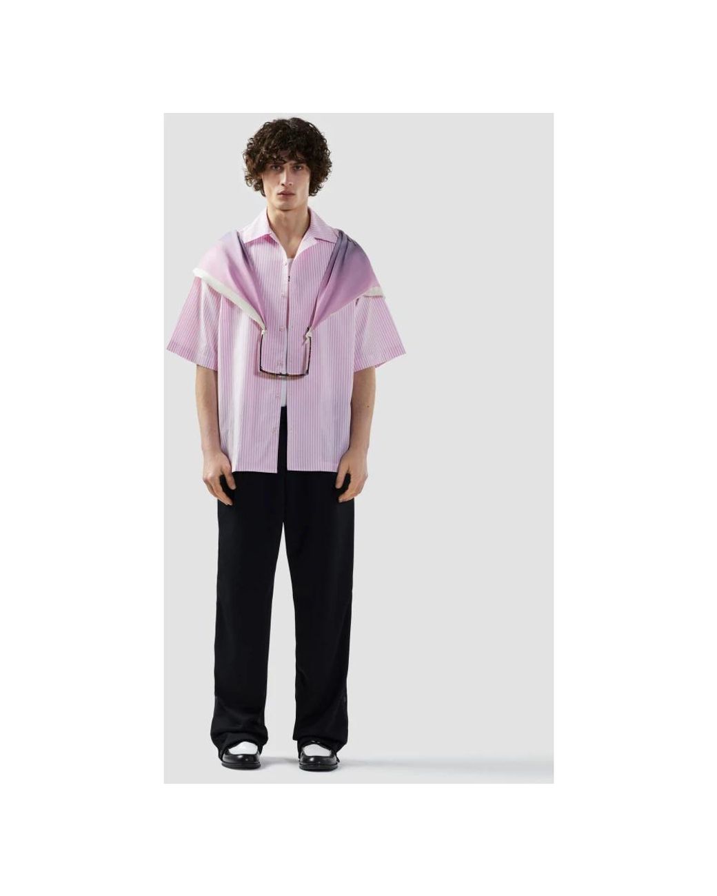 Gcds Blue Straight Trousers for men