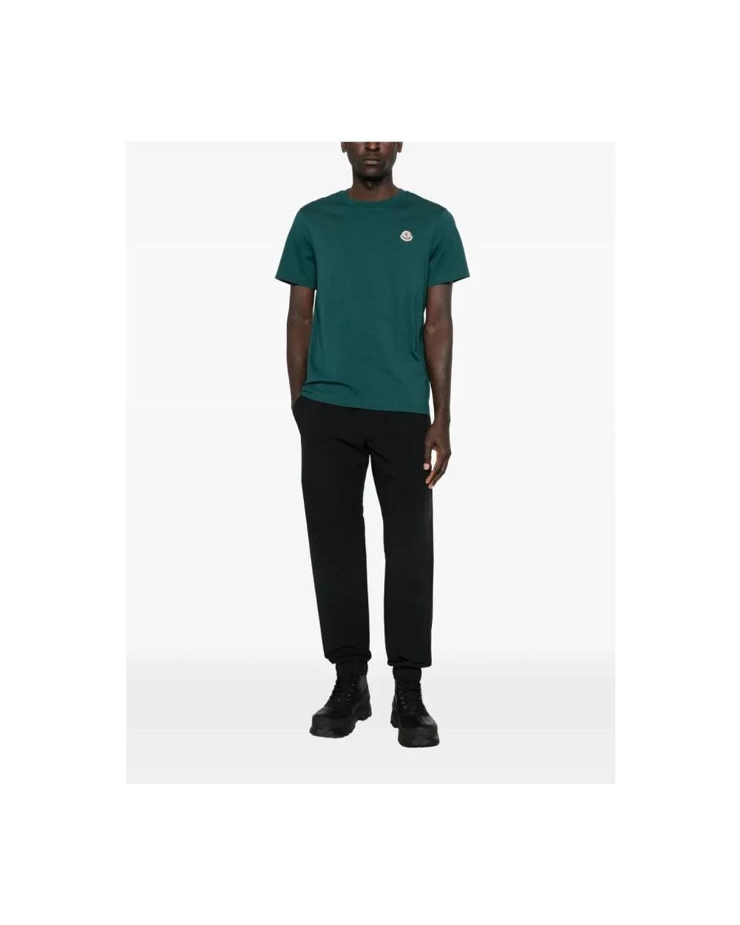 Moncler Blue T-Shirts for men