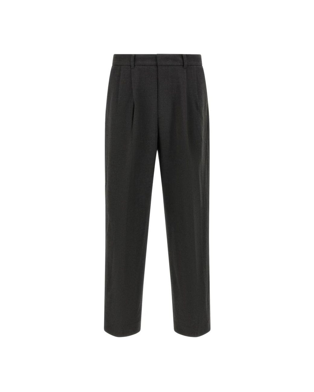 DUNST Black Suit Trousers for men