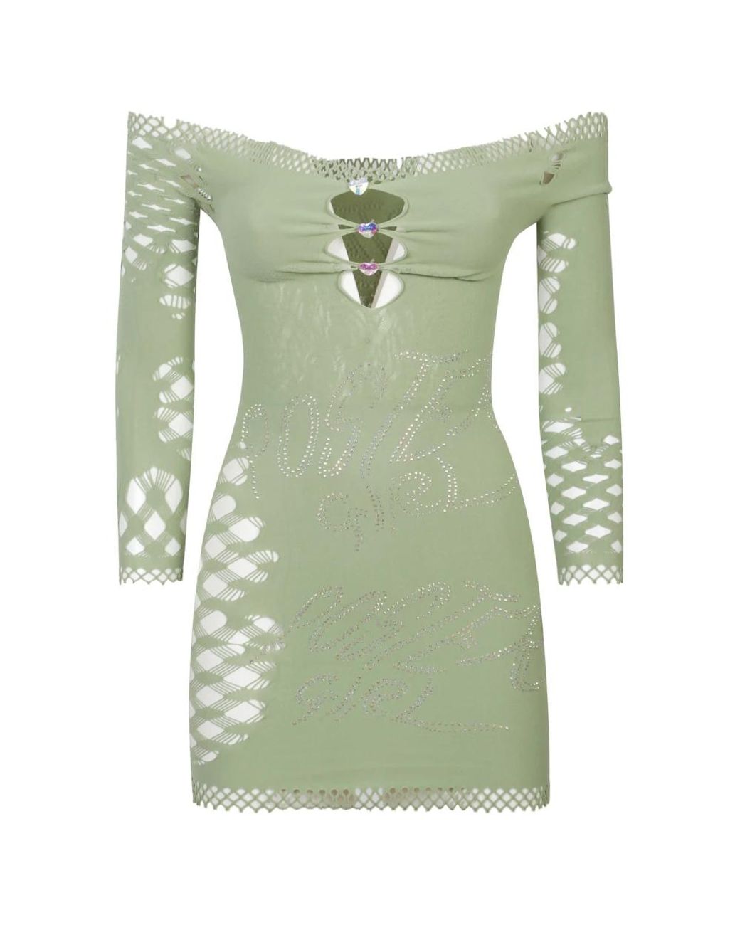 POSTER GIRL Green Party Dresses