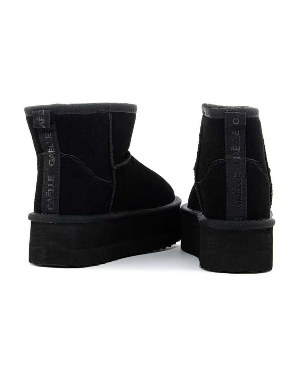 Gaelle Paris Black Winter Boots