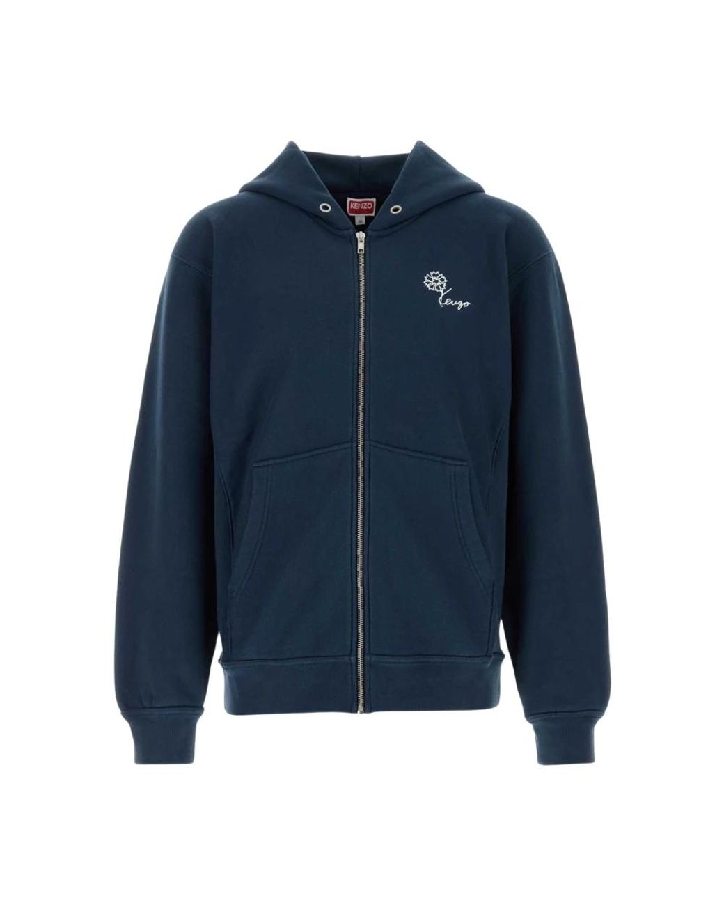 KENZO Blue Zip-Throughs for men