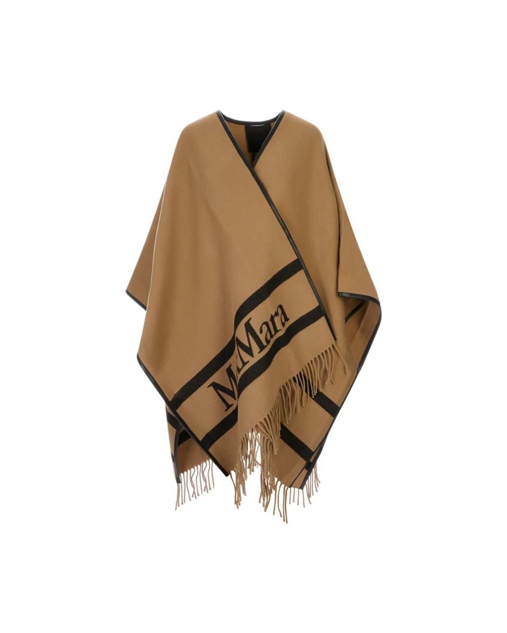 Max Mara Aris Poncho in het Brown