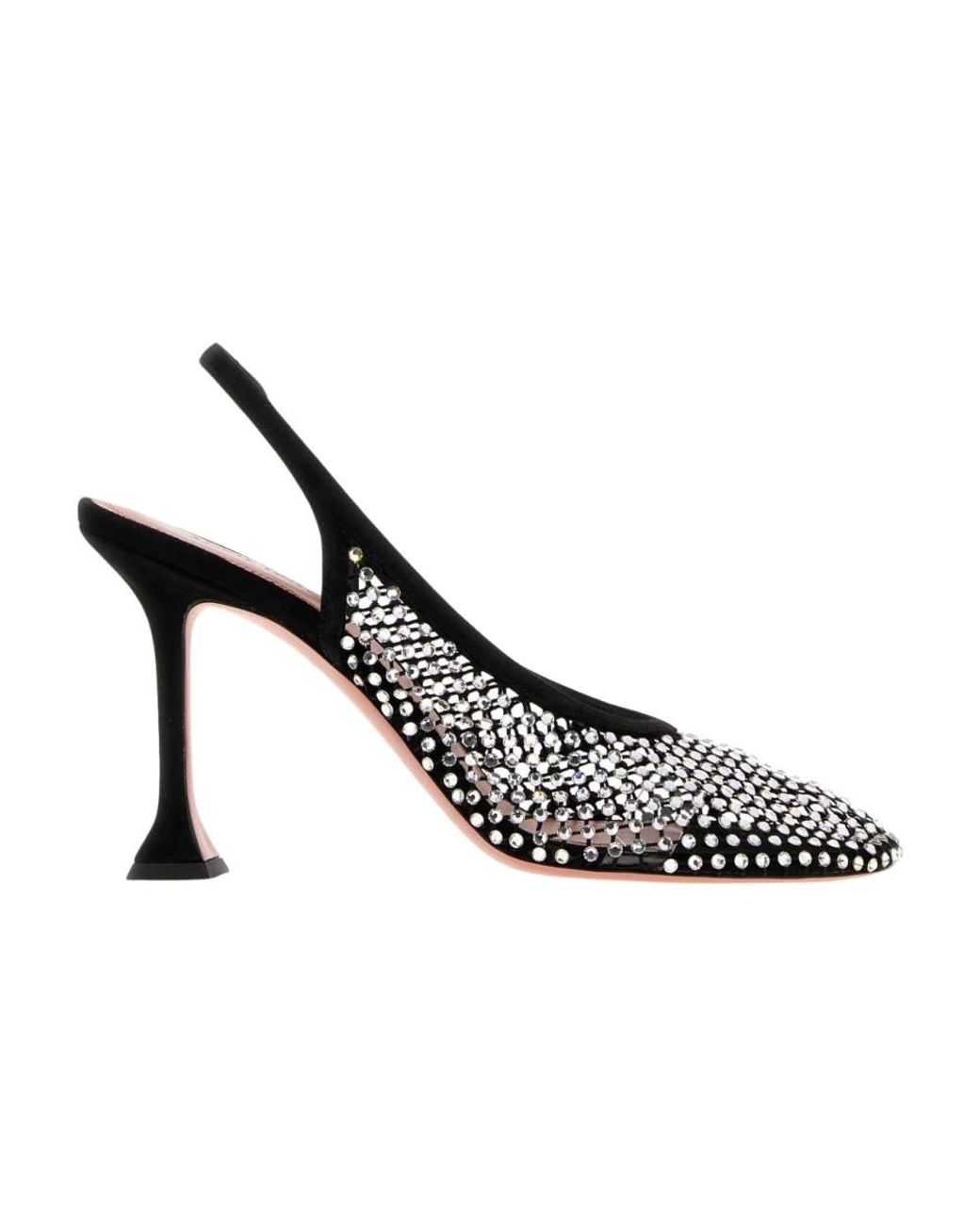 AMINA MUADDI Metallic Pumps
